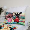 Bing Bunny Kinder Baby Bettwäsche Set Hase Bing Flop Elefant Sula Bettdecke 100x135 + Kopfkissen 40x60 cm, 100% Baumwolle Bild 4