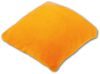 Kissenhülle Kuschel 30x30cm Kissenbezug Dekokissen Auswahl: hellorange - marigold ohne Füllung Bild 3