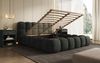 Luxusbetten24 Polsterbett Designer Polsterbett Boston, in Cord mit Stauraum Bild 3