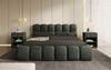 Luxusbetten24 Polsterbett Designer Polsterbett Boston, in Cord mit Stauraum Bild 4