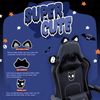 Gaming Stuhl weiß Katze Edition - Ergonomischer Computerstuhl Bild 3