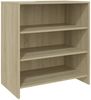 vidaXL 2-tlg. Sideboard Sonoma-Eiche Holzwerkstoff [3098083] Bild 4