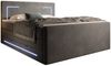 wonello Boxspringbett Monaco, mit LED Beleuchtung, Bettkasten, Matratzen und Topper Bild 3