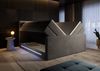 wonello Boxspringbett Monaco, mit LED Beleuchtung, Bettkasten, Matratzen und Topper Bild 2