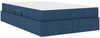 vidaXL Aufbewahrungsbett mit Matratze Blau 120 x 200 cm Polyester 3399657 Bild 5