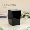 Kosmetikeimer SAVONA 6 Liter aus Kunststoff, eckig - schwarz Bild 3