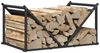 vidaXL Brennholzregal Schwarz 70x43x34,5 cm Kaltgewalzter Stahl 864173 Bild 4