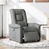 vidaXL Relaxsessel Elektrisch Dunkelgrau Stoff 3303235 Bild 2