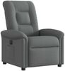 vidaXL Relaxsessel Elektrisch Dunkelgrau Stoff 3303235 Bild 4