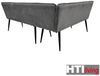 HTI-Living Eckbank Eckbank 195 x 154 cm (Stück, 1-St, 1 Eckbank), Sitzbank Polsterbank Bild 3