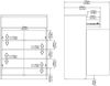 Dmora Schuhschrank Angilops, Schuhregal, Mehrzweck-Eingangsgarderobe, Möbel für Schuhe, 80x40 h111 cm, Eiche und Schwarz Bild 3