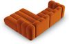 Micadoni Modulares Ecksofa Lupine 3-Sitzer Rechts Samtstoff Salvador Terrakotta Bild 4