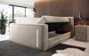 Boxspringbett Divalo mit TV Lift und Stauraum 160x200 Beige H4 (100kg+) Bild 4