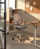 Bürostuhl AERI Hellgrau Bild 3