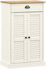 vidaXL Schuhschrank VIGO Weiß 60x35x96 cm Massivholz Kiefer 353167 Bild 2