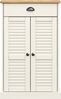 vidaXL Schuhschrank VIGO Weiß 60x35x96 cm Massivholz Kiefer 353167 Bild 4