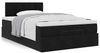 vidaXL Ottoman-Bett mit Matratze Schwarz 120x190 cm Samt 3311905 Bild 5