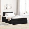 vidaXL Ottoman-Bett mit Matratze Schwarz 120x190 cm Samt 3311905 Bild 3