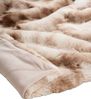 Felldecke Star Home Wohndecke Marmor creme Webpelz Fell 140x190 Bild 2