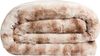 Felldecke Star Home Wohndecke Marmor creme Webpelz Fell 140x190 Bild 5