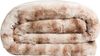 Felldecke Star Home Wohndecke Marmor creme Webpelz Fell 140x190 Bild 4