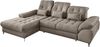 Polsterecke >Devland< Schlaffunktion, Stauraum, Cord grau-braun - 273x105x189cm (BxHxT) Bild 4