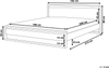 Holzbett weiß Lattenrost 180x200 cm GIULIA Bild 2