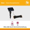 Solar LED Lichterkette Aurinka IP44 3000K 60x3lm Schwarz Bild 2