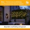 Solar LED Lichterkette Aurinka IP44 3000K 60x3lm Schwarz Bild 3