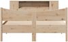 vidaXL Massivholzbett ohne Matratze 135x190 cm Kiefernholz 3323308 Bild 4