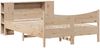 vidaXL Massivholzbett ohne Matratze 135x190 cm Kiefernholz 3323308 Bild 3