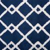 Teppich blau 160x230 cm Kurzflor SERRES Bild 5