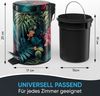 Sanilo Kosmetikeimer mit Motiv, viele schöne Bad Mülleimer zur Auswahl, 3 Liter, Abfalleimer mit Absenkautomatik & Innenbehälter Bild 3