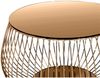 Tisch Couchtisch Durchmesser 72 cm Mit Metallkorb Bild 2