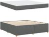 vidaXL Bettrahmen mit Matratze Dunkelgrau 180 x 200 cm Stoff 3399371 Bild 4