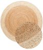 HANSE Home Teppich Looma Juteteppich, rund, Höhe: 9 mm, 100% Jutefaser, Natur, Wohnzimmer, Esszimmer, Flur, Boho, Skandi Bild 4
