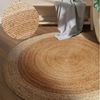 HANSE Home Teppich Looma Juteteppich, rund, Höhe: 9 mm, 100% Jutefaser, Natur, Wohnzimmer, Esszimmer, Flur, Boho, Skandi Bild 5