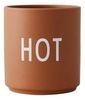 Design Letters Becher Favourite Cup Hot Orange 10101002HOT Bild 4