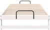 vidaXL Bettrahmen Weiß 100 x 200 cm Massives Kiefernholz 873143 Bild 5