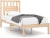 vidaXL Massivholzbett Kiefer 90x190 cm 3FT Single [3103898] Bild 2