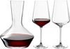 LEONARDO Gläser-Set Weinset XL PUCCINI, 3-tlg, Kristallglas, 2 Weingläser je 560 ml, 1 Dekanter - 1.700 ml, Höhe ca. 24 Bild 3