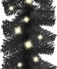 vidaXL Weihnachtsgirlande mit LED 20 m Schwarz 329191 Bild 4
