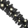 vidaXL Weihnachtsgirlande mit LED 20 m Schwarz 329191 Bild 3