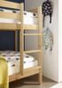 Etagenbett >Moritz< in Kiefer Natur aus Massivholz - 207x140x97cm (BxHxT) Bild 4