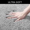 OTTO home Badematte Sanremo, Badvorleger, Badezimmer Teppich, sehr weich, Höhe 30 mm, rutschhemmend beschichtet, schnell trocknend, fußbodenheizungsgeeignet, Polyester, rund, Badteppich, unifarben, rechteckig, rund & als 3-tlg. Set erhältlich Bild 3