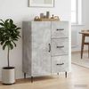 vidaXL Sideboard Betongrau 66 x 34,5 x 89,5 cm Holzwerkstoff 894858 Bild 4