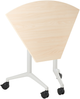 Klappbares Eck-Schreibtischmodul CAVI Hellbraun 90 cm 64 cm Bild 5