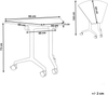 Klappbares Eck-Schreibtischmodul CAVI Hellbraun 90 cm 64 cm Bild 2