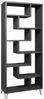 Raumteiler Tyler / Tetrix, Holzwerkstoff, Schwarz, 90 x 199 x 33 cm Bild 2