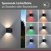 Paulmann 94847 LED Außenwandleuchte Cybo Zigbee RGBW 100x100mm Bild 4